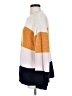 On Twelfth 100% Polyester Color Block Orange Pullover Sweater Size S - photo 5