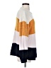On Twelfth 100% Polyester Color Block Orange Pullover Sweater Size S - photo 4