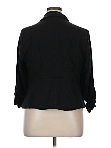 Roz & Ali 3/4 Sleeve Button-Down Shirt (view 2)