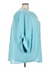 Torrid 100% Polyester Teal 3/4 Sleeve Blouse Size 5X Plus (5) - photo 4