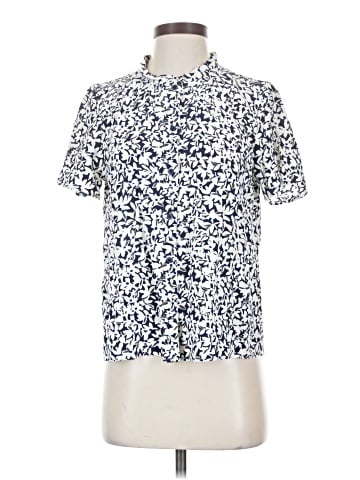 Comptoir des Cotonniers Short Sleeve Blouse (view 2)