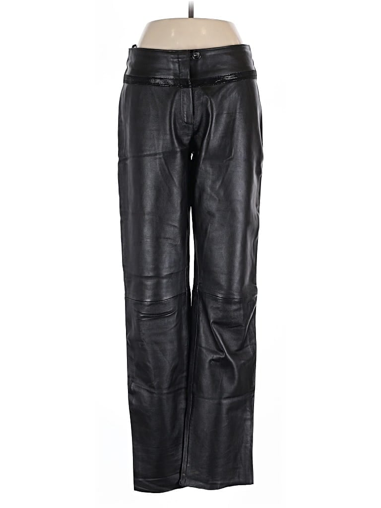 Pre-owned Romwe Casual Pants In Black