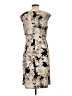 Connected Apparel Print Tan Cocktail Dress Size L (estimated) - photo 2