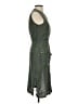 Zara Basic 100% Linen Green Casual Dress Size XS - photo 4