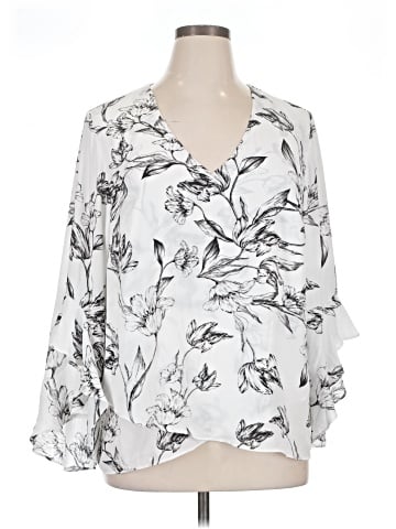 Chelsea & Theodore 3/4 Sleeve Blouse (view 1)