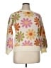 Hayden 100% Acrylic Floral White Ivory Pullover Sweater Size XL - photo 1