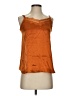 Sundance Orange Sleeveless Blouse Size S - photo 1