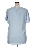 Unbranded 100% Polyester Blue Short Sleeve Blouse Size XL - photo 2