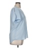 Unbranded 100% Polyester Blue Short Sleeve Blouse Size XL - photo 4