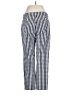 J.Crew Checkered-gingham Blue Casual Pants Size 4 - photo 2