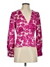 J.Crew 100% Polyester Pink Long Sleeve Blouse Size 0 - photo 1