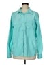 Patagonia 100% Polyester Teal Long Sleeve Blouse Size M - photo 1