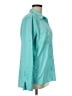 Patagonia 100% Polyester Teal Long Sleeve Blouse Size M - photo 4