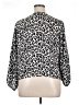 Vince Camuto 100% Polyester Animal Print Gray 3/4 Sleeve Blouse Size XL - photo 2