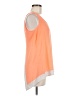 Express Outlet 100% Polyester Orange Sleeveless T-Shirt Size M - photo 4
