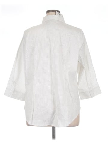 Liz Claiborne Career 3/4 Sleeve Button-Down Shirt (view 2)