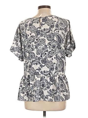 Bobeau Short Sleeve Blouse (view 2)