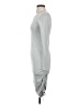 Le Lis Solid Gray Casual Dress Size S - photo 5