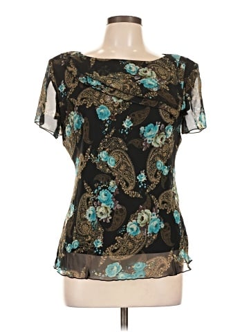 R&K Originals Short Sleeve Blouse (view 1)