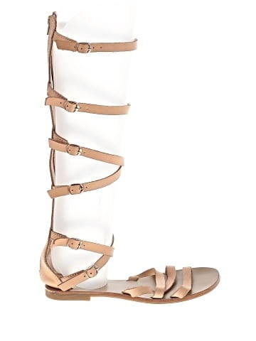 All Black Sandals (view 1)