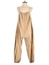 Grade & Gather Solid Tan Jumpsuit Size S - photo 1