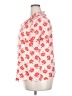 Boden Floral Orange Short Sleeve Blouse Size 18 - photo 5