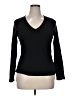 Old Navy Black Long Sleeve Top Size XL - photo 1
