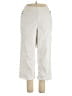 d.jeans Solid Ivory Casual Pants Size 18 - photo 1