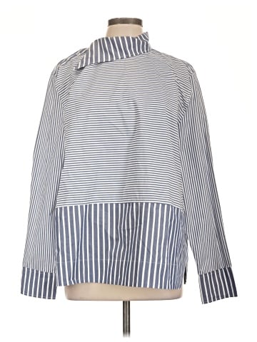 Ganni Long Sleeve Blouse (view 1)