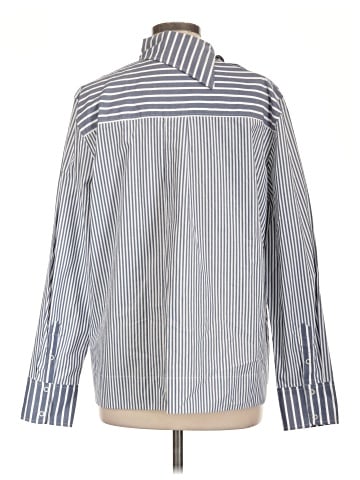 Ganni Long Sleeve Blouse (view 2)