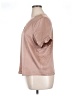 Pleione Tan Short Sleeve Blouse Size XL - photo 5
