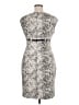 Dana Buchman Animal Print Gray Cocktail Dress Size 14 - photo 2