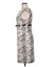 Dana Buchman Animal Print Gray Cocktail Dress Size 14 - photo 5