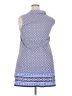 Lands' End Print Blue Casual Dress Size 18 - photo 2