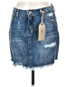 True Craft Blue Denim Skirt Size 1 - photo 1