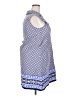 Lands' End Print Blue Casual Dress Size 18 - photo 4