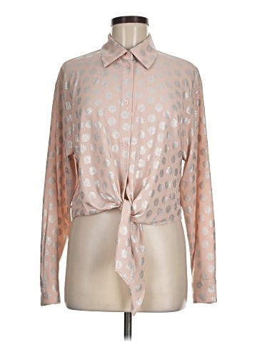 MICHAEL Michael Kors Long Sleeve Blouse (view 1)