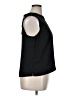 J.Crew 100% Polyester Black Sleeveless Top Size 16 - photo 4