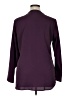 Timeson 100% Polyester Purple Long Sleeve Blouse Size XL - photo 2