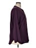 Timeson 100% Polyester Purple Long Sleeve Blouse Size XL - photo 4