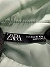 Zara Solid Green Long Sleeve Button-Down Shirt Size XS - photo 7
