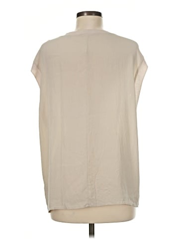 Vince. Sleeveless Silk Top (view 2)