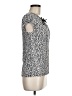 Elle Animal Print Silver Short Sleeve T-Shirt Size M - photo 4