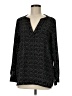 Violet & Claire 100% Polyester Black Long Sleeve Blouse Size M - photo 1