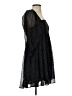 Storia 100% Polyester Stars Black Cocktail Dress Size S - photo 4