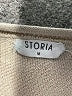 Storia 100% Cotton Stars Tan Poncho Size M - photo 7