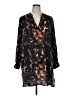 Tolani 100% Silk Print Black Casual Dress Size XL - photo 1