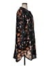 Tolani 100% Silk Print Black Casual Dress Size XL - photo 4