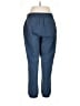 Backcountry Solid Blue Casual Pants Size M - photo 2