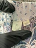 E by Eloise Paisley Blue Casual Pants Size S - photo 7